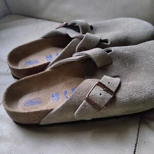 Birkenstock Suede Slip-On Sandals